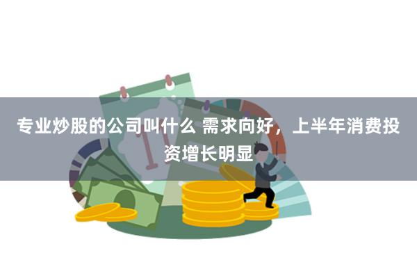 专业炒股的公司叫什么 需求向好，上半年消费投资增长明显